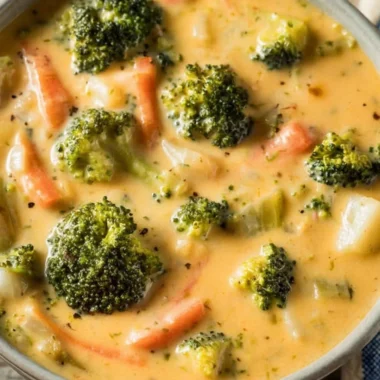 Delicious low calorie high protein soups in a bowl, healthy meal options