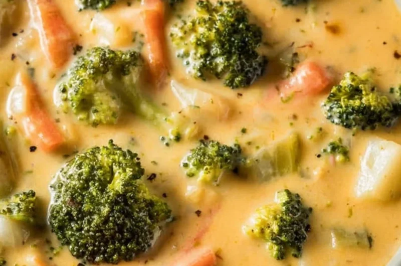 Delicious low calorie high protein soups in a bowl, healthy meal options
