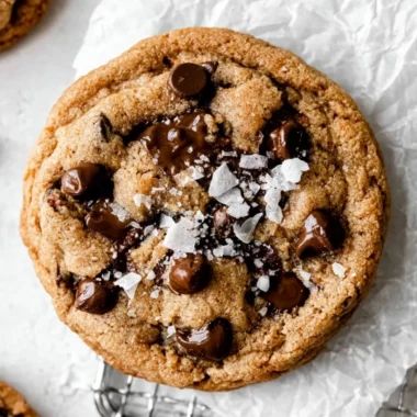 Cozy gluten free chocolate chip cookies on a baking tray