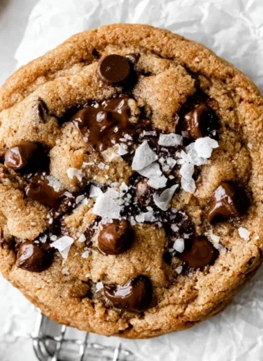 Cozy gluten free chocolate chip cookies on a baking tray
